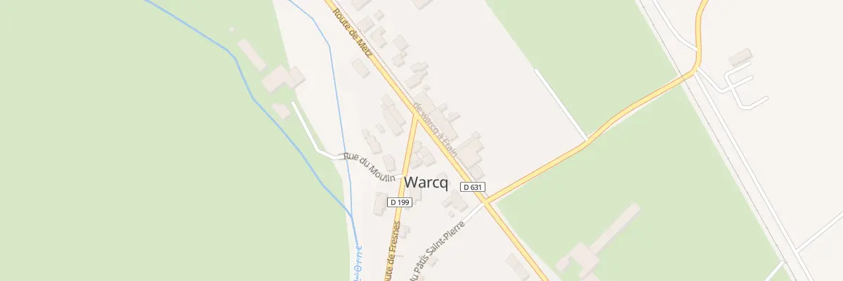 Plan du 8 Rte de Metz à Warcq
