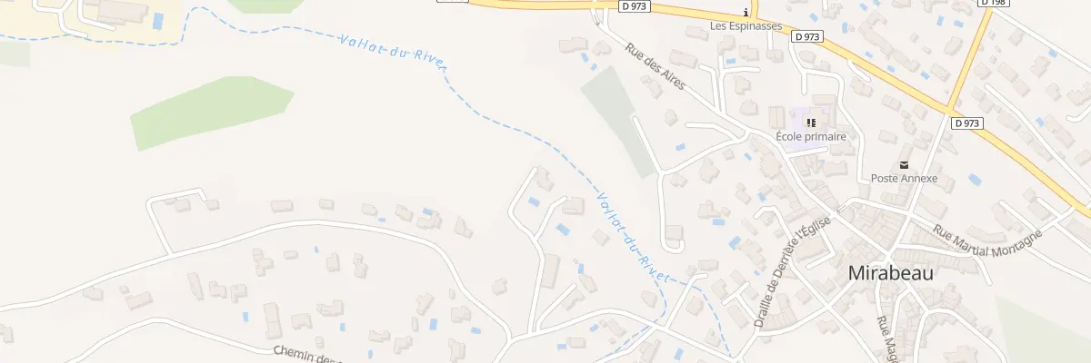 Plan du 5371 Le Rivet à Mirabeau