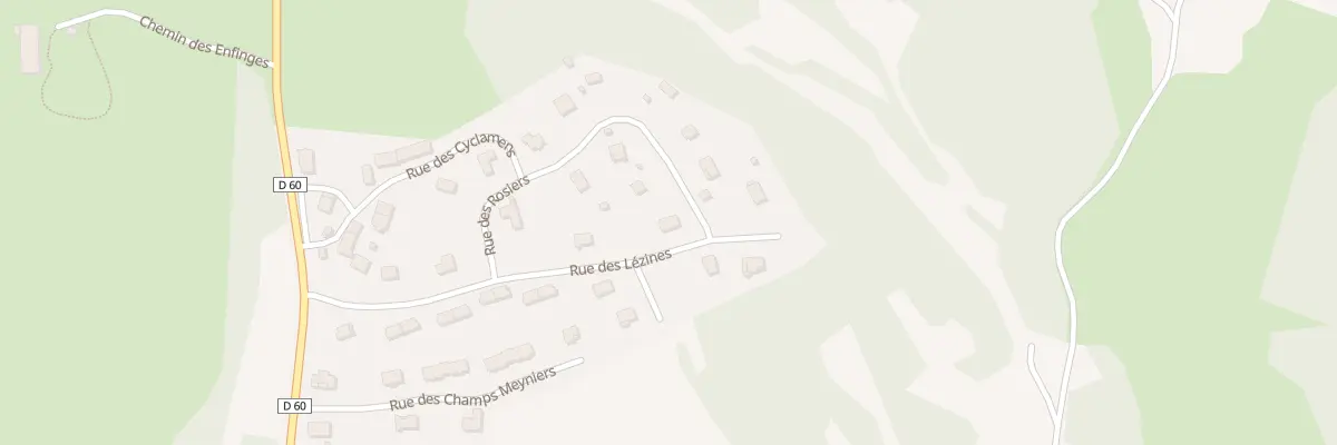Plan du 7 Rue des Lézines à Cernon
