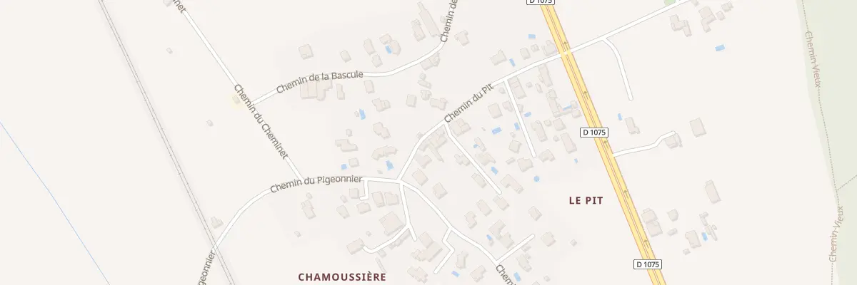 Plan du 191 Che du Pit à Voreppe