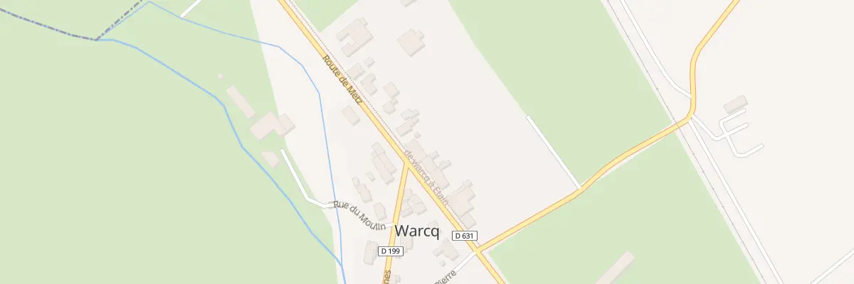 Plan du 15 Rte de Metz à Warcq