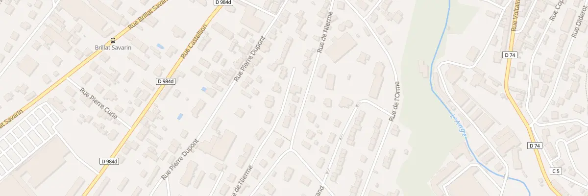 Plan du 54 Rue de Nierme à Oyonnax