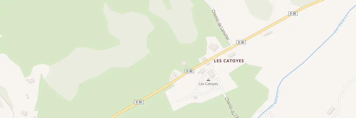 Plan du 5068 Les Catoies à Sainte-Colombe