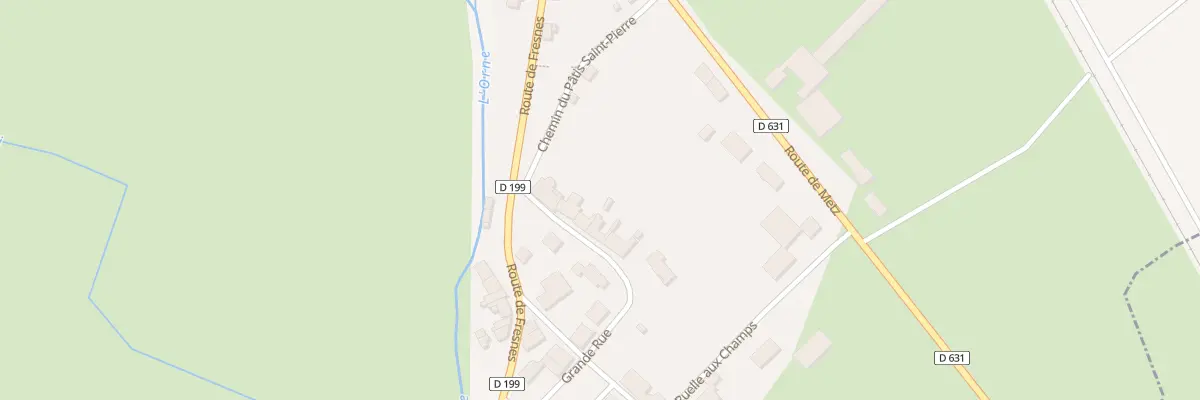 Plan du 5 Gr Grande Rue à Warcq