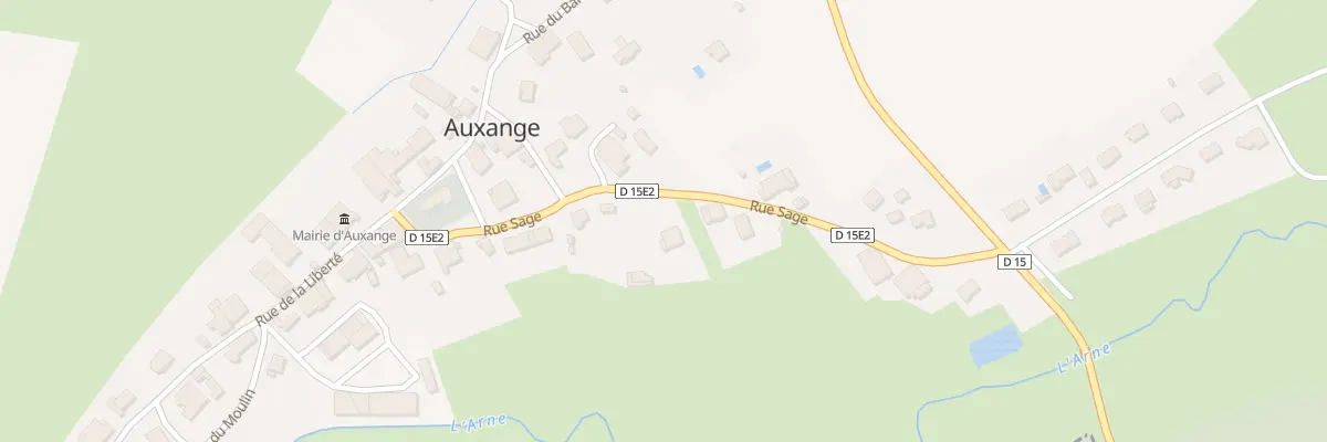 Plan du 20 Rue Sage à Auxange