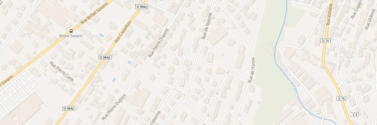 Plan du 52 Rue de Nierme à Oyonnax