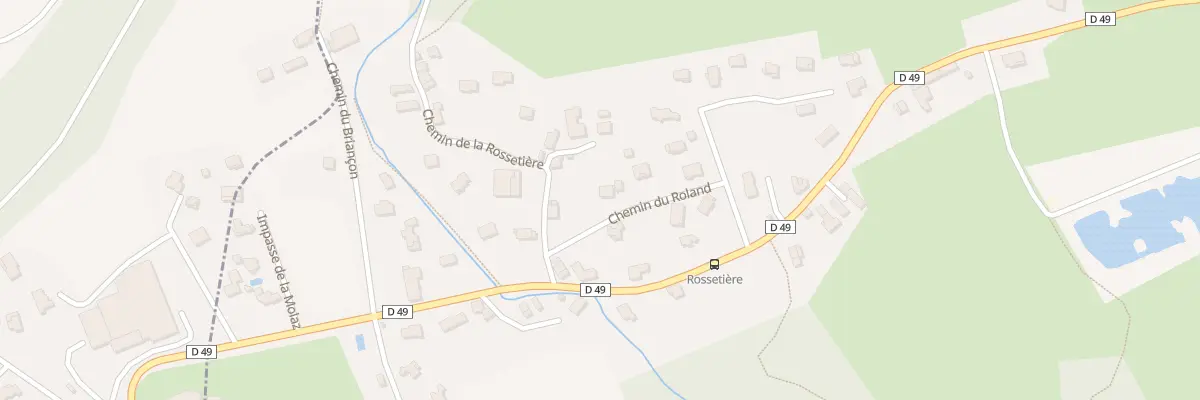 Plan du 138 Che du Roland à Saint-Aupre