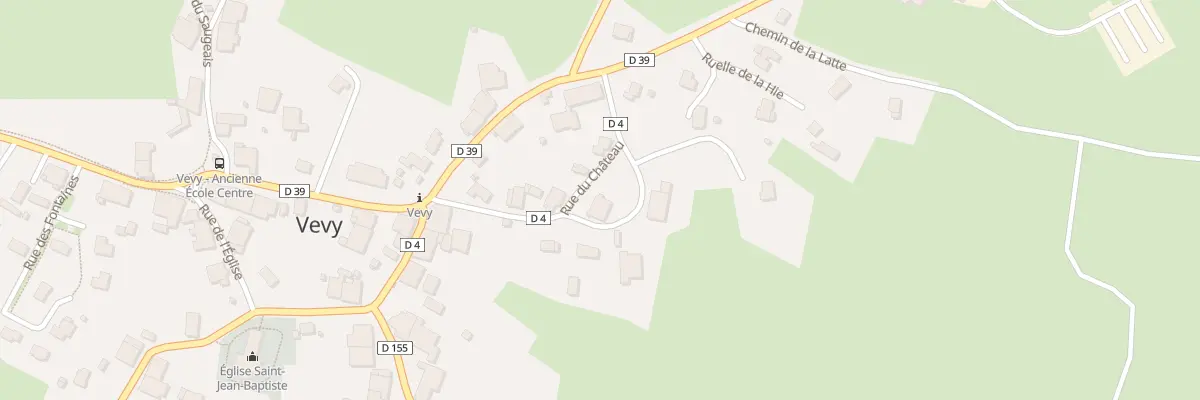 Plan du 141 Rue du Château à Vevy