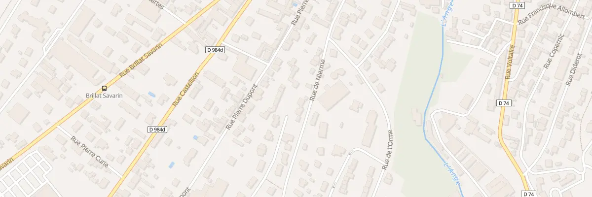 Plan du 46 Rue de Nierme à Oyonnax