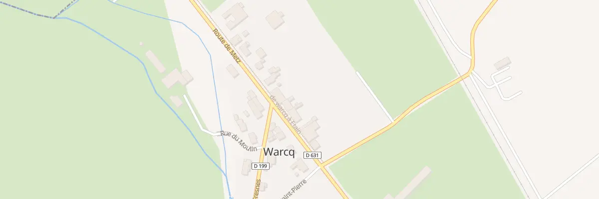 Plan du 17 Rte de Metz à Warcq