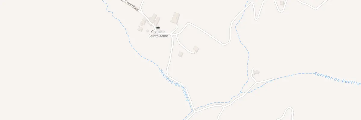 Plan du 5052 Les Courtilles à Chanousse