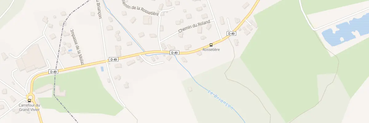 Plan du 1157 Rte de St Etienne de Crossey à Saint-Aupre