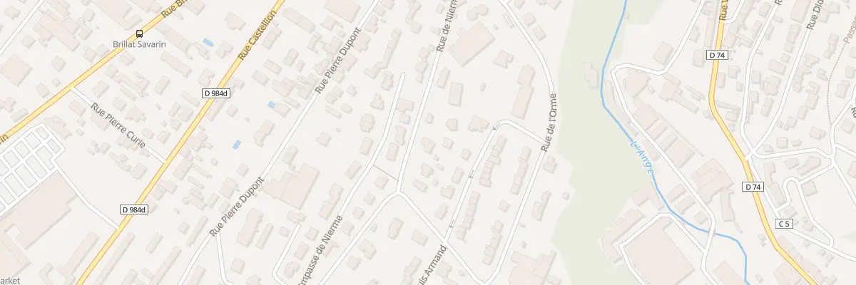 Plan du 29B Rue de Nierme à Oyonnax