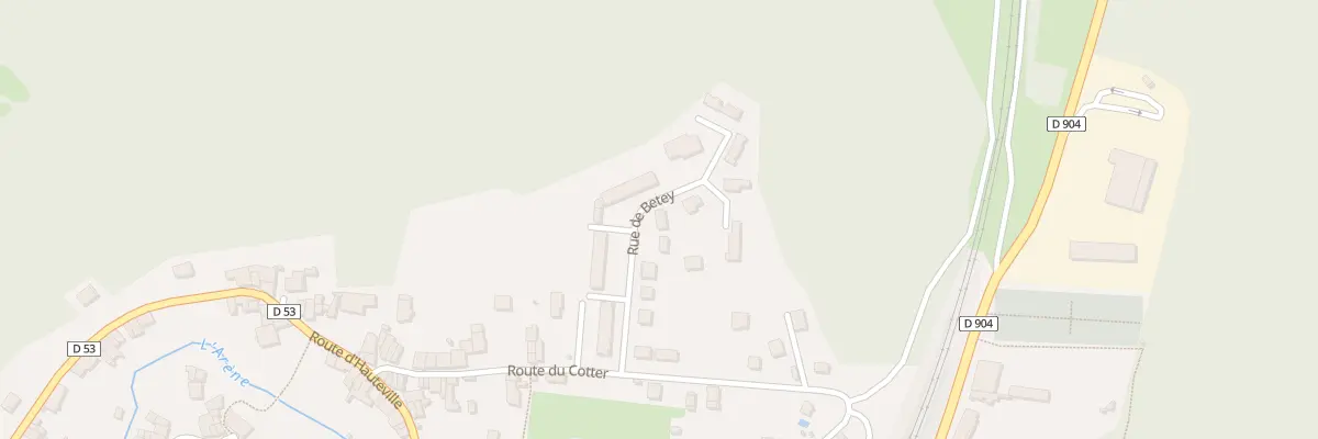 Plan du 5100 Le Village à Virieu-le-Grand