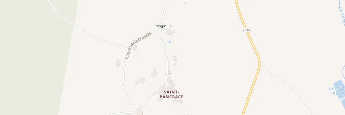 Plan du 5004A Saint Pancrace à La Rochegiron