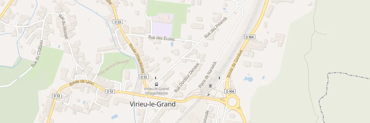 Plan du 5031 Le Village à Virieu-le-Grand
