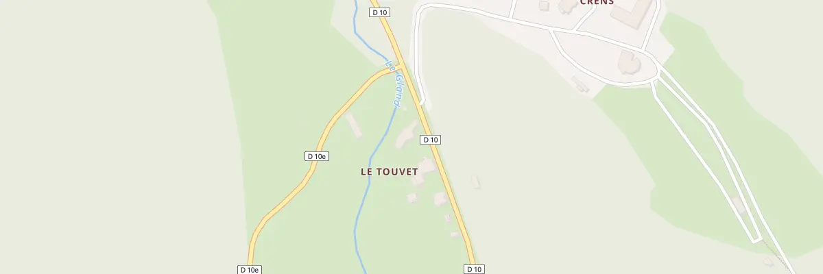 Plan du 5077 Le Touvet à Prémeyzel