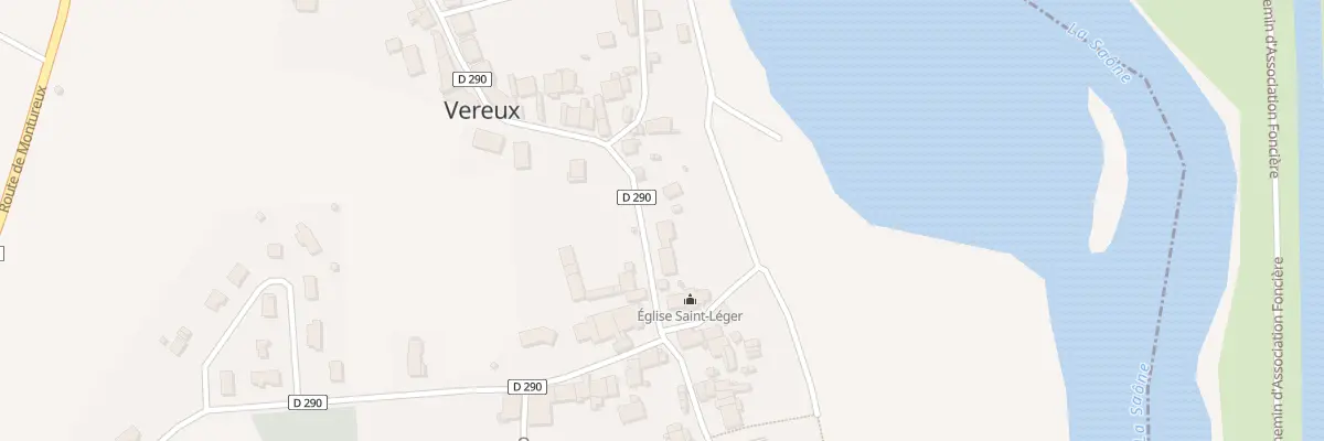 Plan du 39 Gr Grande Rue à Vereux