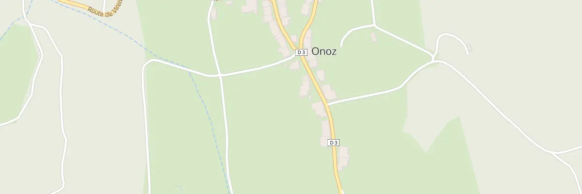 Plan du 6 Rte du Barrage à Onoz