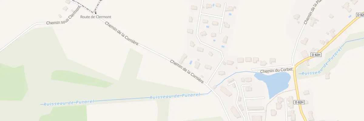 Plan du 454 Che de la Cornière au Pont-de-Beauvoisin