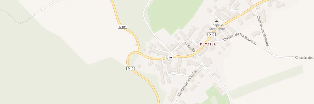 Plan du 5138 Peyzieu à Arboys en Bugey