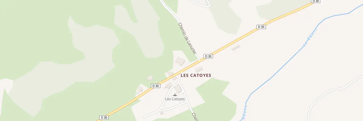 Plan du 1104 Rte des Princes d’Orange à Sainte-Colombe
