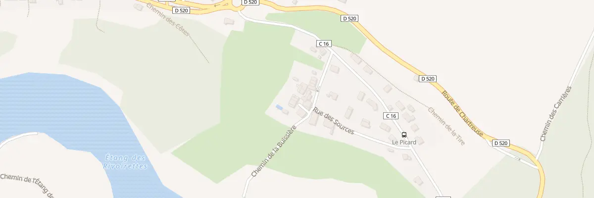 Plan du 108 Rue des Sources à Saint-Étienne-de-Crossey