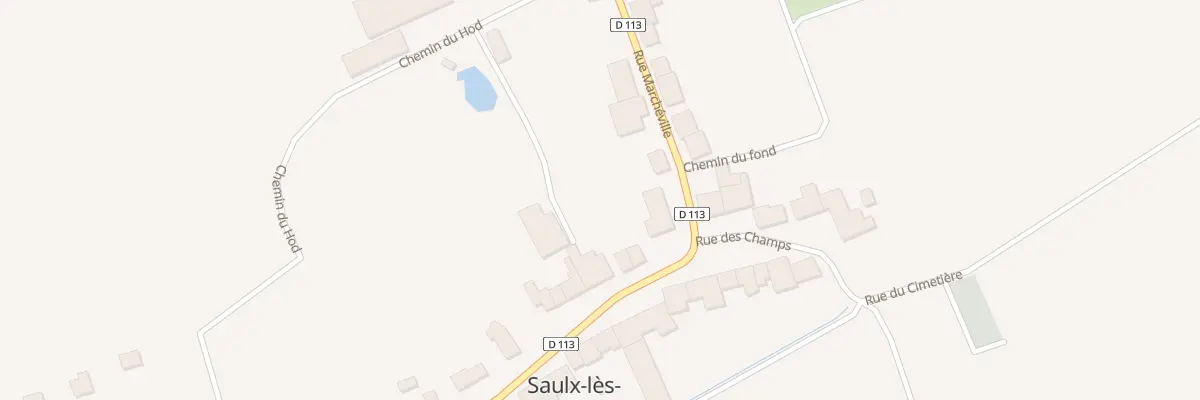 Plan du 2 Rue Principale à Saulx-lès-Champlon