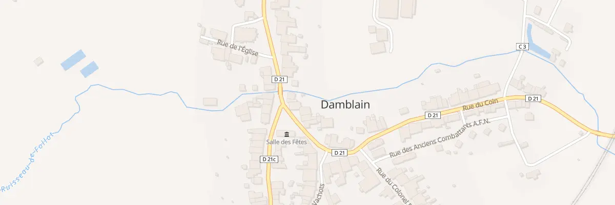 Plan du 3 Pl Division Leclerc à Damblain