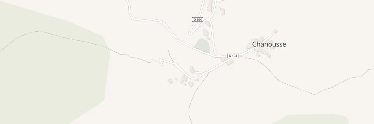 Plan du 5039 Roubuou à Chanousse