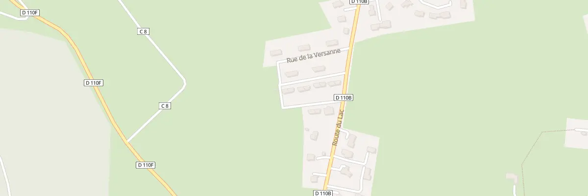 Plan du 7 La Versanne à Sinard