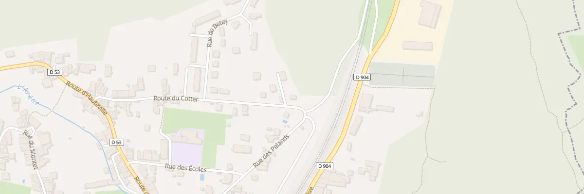 Plan du 5090 Le Village à Virieu-le-Grand