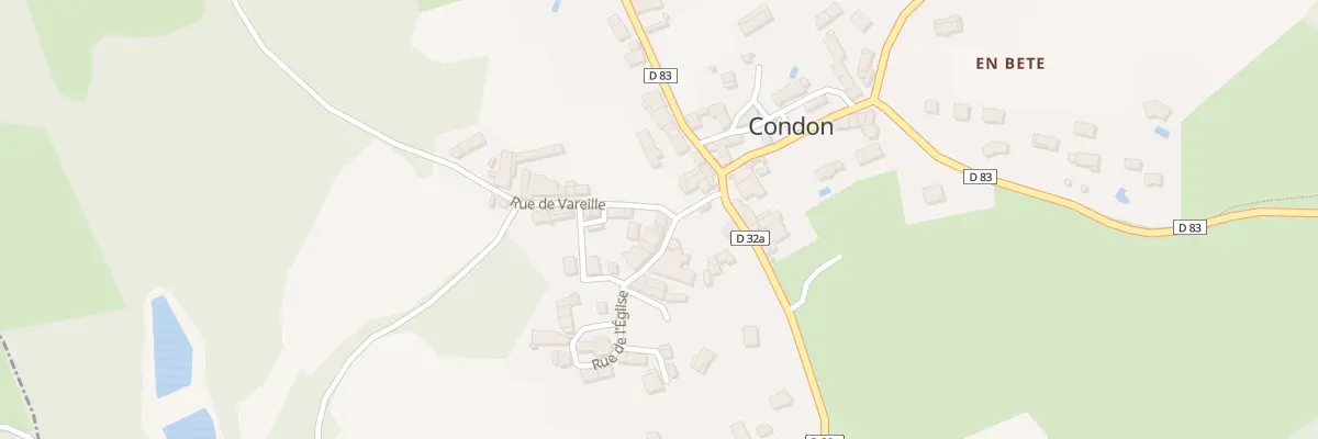 Plan du 4 Rue de l’Eglise à Andert-et-Condon