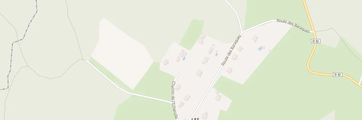 Plan du 76 Che de l’Echerolle à Andert-et-Condon