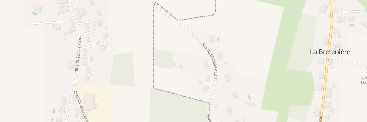Plan du 5 Rue du Château d’Eau à La Bretenière