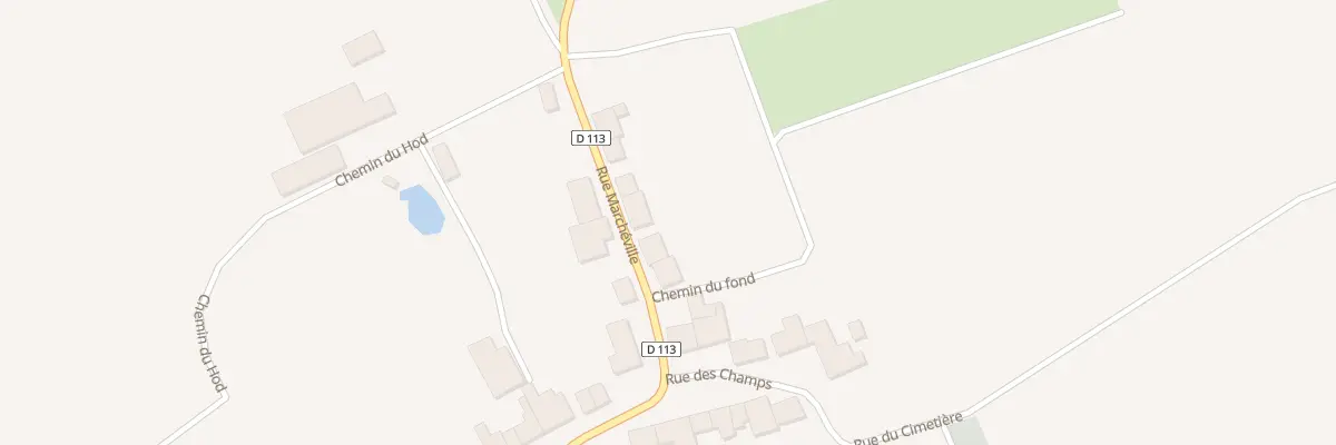 Plan du 6 Rte de Marcheville à Saulx-lès-Champlon