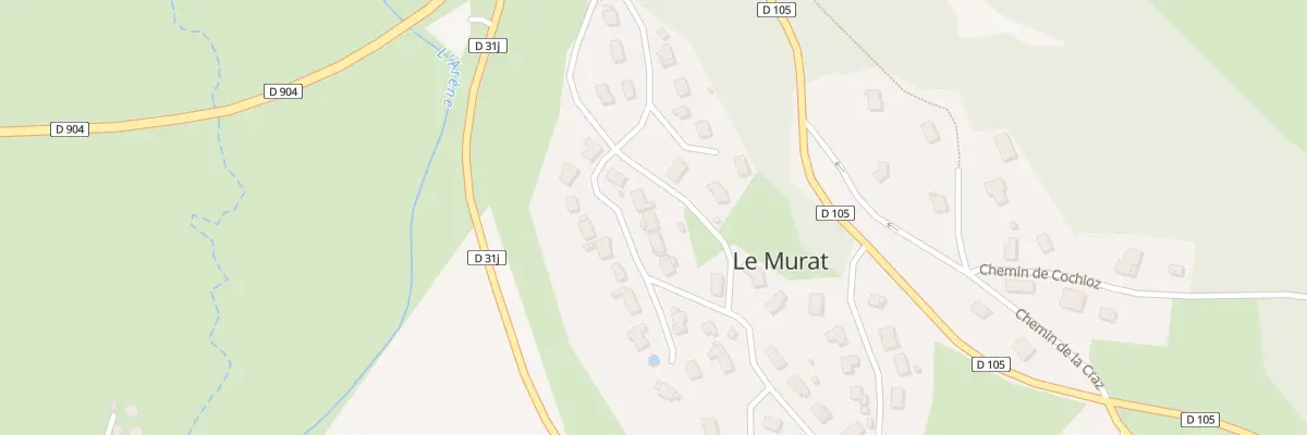 Plan du 19 Lot en Murat à Virieu-le-Grand
