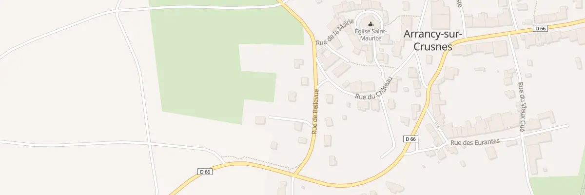 Plan du 7 Rue de Bellevue à Arrancy-sur-Crusnes
