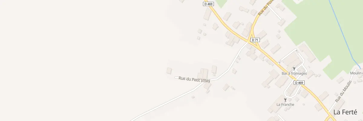 Plan du 6 Rue du Petit Villey à La Ferté