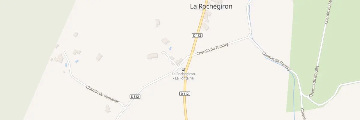 Plan du 5026A Le Village à La Rochegiron