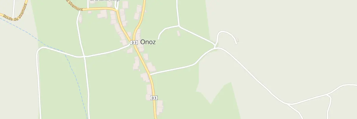 Plan du 7 Rte du Barrage à Onoz