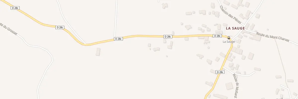 Plan du 237 Rte de la Sauge à Velanne