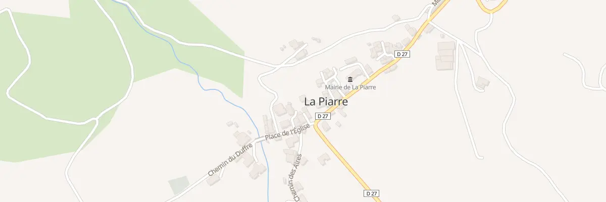 Plan du 5097 Le Mas à La Piarre