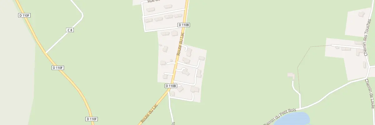 Plan du 5400 Rte du Lac à Sinard