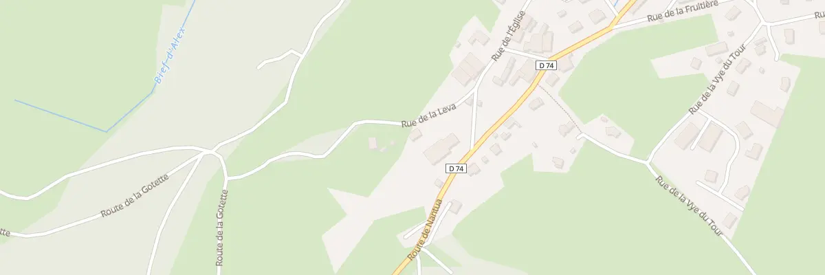 Plan du 3 Rue de la Léva à Apremont