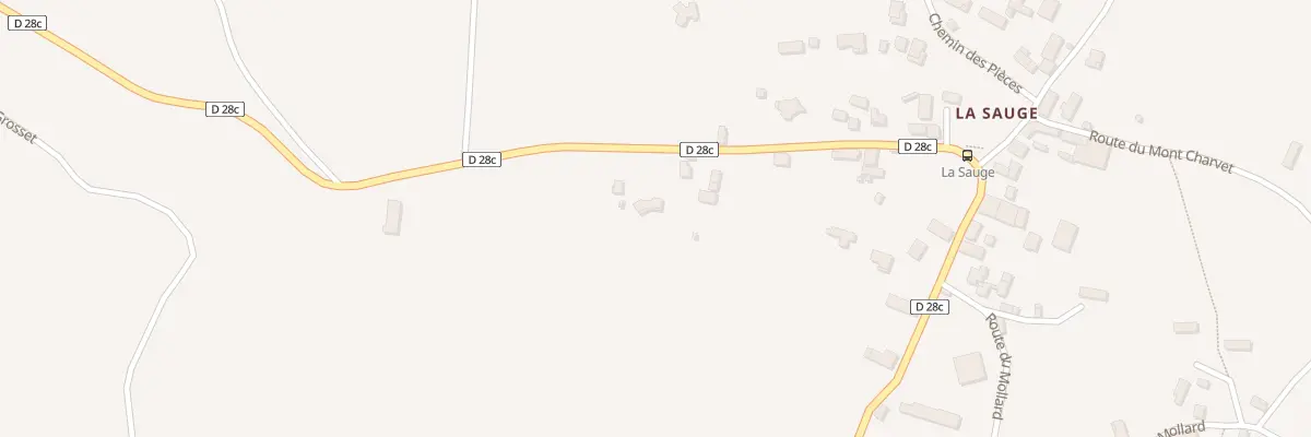 Plan du 171 Rte de la Sauge à Velanne
