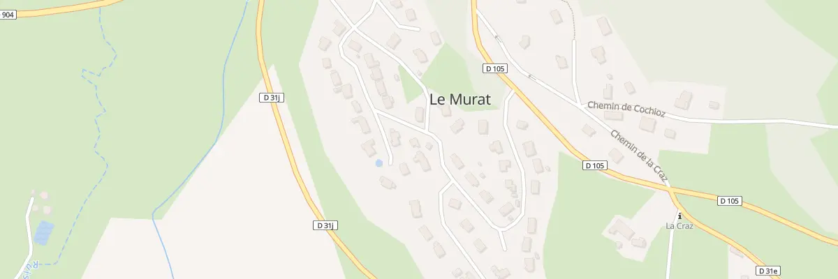 Plan du 5609 En Murat à Virieu-le-Grand