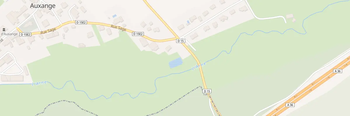 Plan du 30 Rue Sage à Auxange