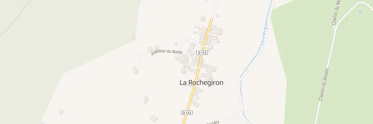 Plan du 5018 Le Village à La Rochegiron