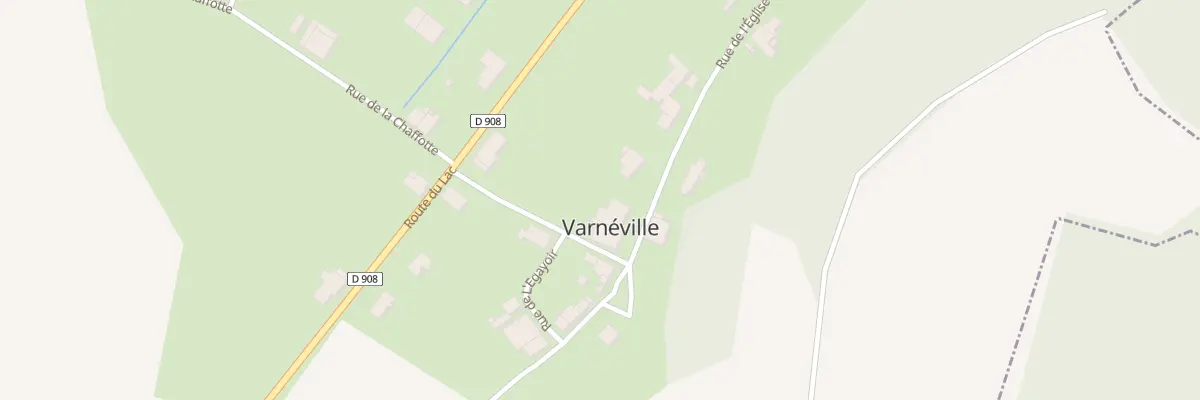 Plan du 3 Rue de l’Eglise à Varnéville